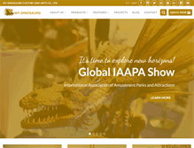 Tablet Screenshot of mydinosaurs.com